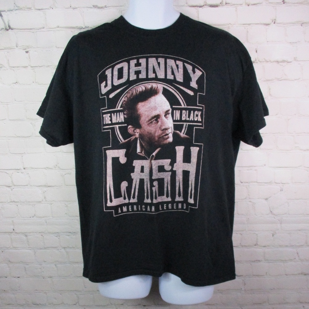 Johnny Cash Man In Black Graphic Tee